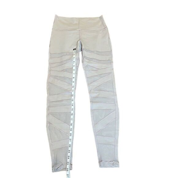 Lululemon Wunder Under Pant (High-Rise) *Tech Mesh 28" Dark Chrome 8 - Picture 4 of 13